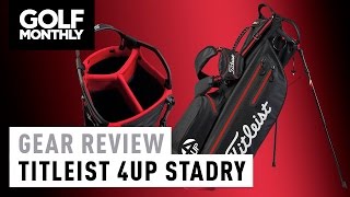 Titleist 4UP StaDry Stand Bag Review [upl. by Arbma]