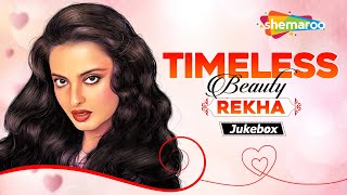 Hits of Rekha  Timeless Beauty  Top 15 Hits Song  Popular Hindi Songs Collection [upl. by Curt]