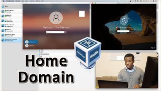 How to Setup Active Directory Domain With VirtualBox and Join Computers  2020 [upl. by Inami]