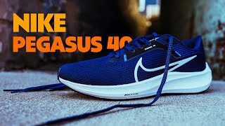 Nike Pegasus 40  FULL REVIEW  40th Anniversary of an Icon [upl. by Aienahs876]