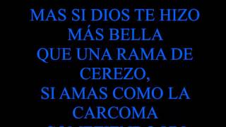 Sabroso Bella Idiota Letra [upl. by Keisling]