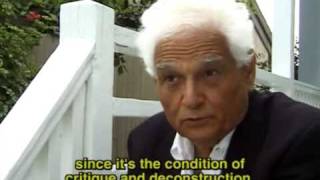 Jacques Derrida  On being [upl. by Titos954]