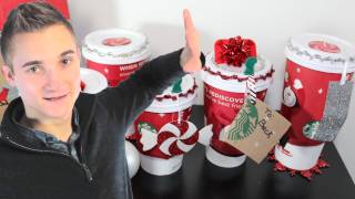 DIY How to Wrap a Gift Card Starbucks Last Minute Holiday Gift Ideas [upl. by Rma]