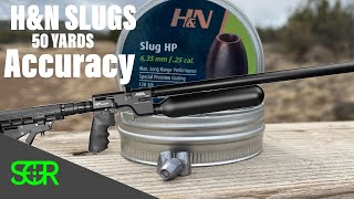 Testing HampN Slugs in the AEA HP Varmint 25 cal [upl. by Nonez]