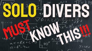 Solo Divers MUST Know This Self Reliant Diver [upl. by Nauwtna]