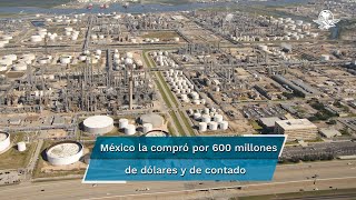 Así es la refinería Deer Park comprada por Pemex [upl. by Nealey78]