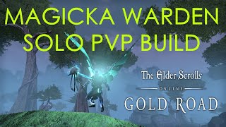 Magden 1vXSolo PVP Build  ESO Gold Road [upl. by Fabi814]