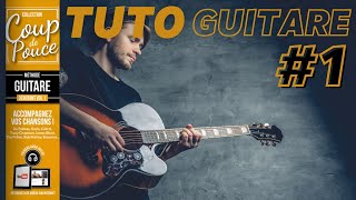 APPRENDRE LA GUITARE ACOUSTIQUE 1  Les premières notes [upl. by Ahsyad]