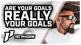 Are Your Goals Really Your Goals with Andy Frisella [upl. by Atekal]