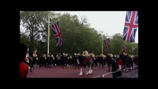 Trooping Colour Parade  Diamond Jubilee  London 2012 [upl. by Haggi391]