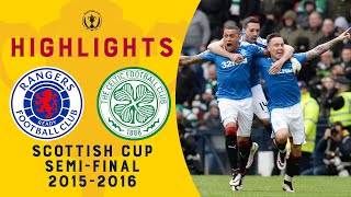 Rangers Win Dramatic Derby Shootout  Rangers 22 Celtic 54  Scottish Cup SemiFinal 201516 [upl. by Aleen]