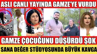 SANA DEĞER ASLI KAYAHAN’IN ABLASINA VURDU GAMZE AĞLADI SENİN YÜZÜNDEN KAYBETTİM SONGÜL KARLI KOVDU [upl. by Rep665]