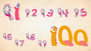 Endless Numbers  Learn to Count from 91 to 100 amp Simple Addition With the Adorable Endless Monsters [upl. by Hallagan]