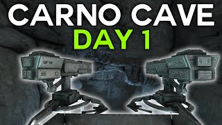 Claiming Carno Cave Day 1  ARK PvP [upl. by Croydon]