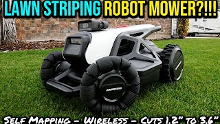 bEST Mower for 2024 ROBOT LAWN MOWER REVIEW  Airseekers Tron [upl. by Safoelc]