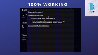 Solve Bluetooth couldnt connect on Windows 1087Solve Bluetooth problem on laptop2021 [upl. by Elleiand]