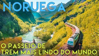 O PASSEIO DE TREM MAIS LINDO DO MUNDO [upl. by Oicram]