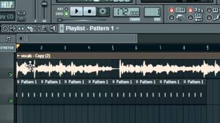 How to Fit an Acapella to a Beat in FL Studio [upl. by Pall956]