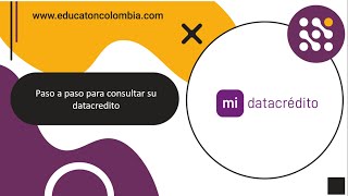 Paso a paso para consultar su datacredito [upl. by Ila913]