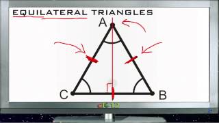 Equilateral Triangles Lesson Basic Geometry Concepts [upl. by Lemrahs]