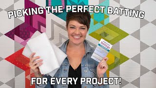 Picking the Perfect Batting for Every Project [upl. by Anisamot]