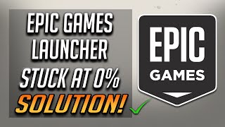 FIX Epic Games Launcher Download Speed Stuck at 0  Slow Download Speed [upl. by Gayl]