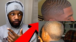 HOW TO GET WAVES WITH SHORT HAIR [upl. by Nalid]