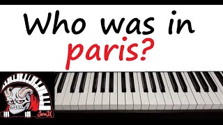 Kanye West  Niggz In Paris  Piano Lesson [upl. by Jehovah]