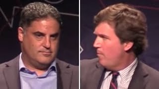 Cenk Uygur vs Tucker Carlson Migrant Caravan and Immigration Enforcement [upl. by Christen]