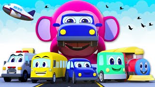 Vehicle Song  Sing Along Kids Songs by AllBabiesChannel on hooplakidz [upl. by Arral831]