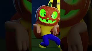 Halloween Dance with Pumpkin Head  D Billions shorts db [upl. by Nilde]