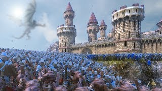 The Battle For Middle Earth  Minas Tirith  Ultimate Epic Battle Simulator HD [upl. by Natalee]