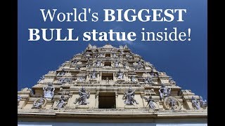 History of famous The Big BULL Temple Bangalore  Dodda Basavana Gudi  Worlds BIGGEST BULL statue [upl. by Maryl]