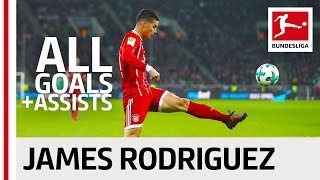 James Rodriguez  All Goals and Assists 201718 [upl. by Gamal703]