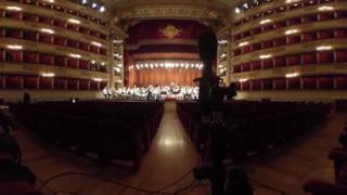 Teatro alla Scala Mailand 360° Audio und Video [upl. by Hilarius]