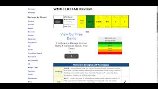 Whirlpool WMH31017AB Microwave Review [upl. by Alatea976]