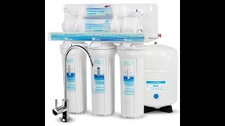 Geekpure RO5 5stage Reverse Osmosis Water Filtration System Installation [upl. by Ninel]