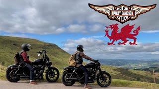 A weekend in Wales on Harley Davidson Iron 883 Sportsters [upl. by Isobel]