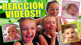 REACCIÓN VIDEOS DE BEBÉ 👶 Itarte Vlogs [upl. by Nytsirt235]