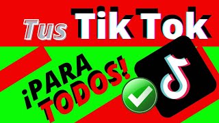 Cómo unir videos en Tiktok [upl. by Peednam]