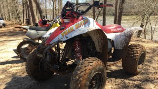 2003 Polaris Trailblazer 250 2 Stroke [upl. by Burtie546]