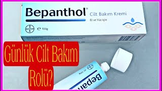 Bepanthol Cilt Bakım Kremi nedirkullanımıizlemeden geçme ciltbakımı leketedavisi [upl. by Annayi]