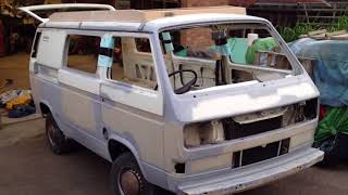 VW Camper T25 Full Restoration [upl. by Mairhpe]