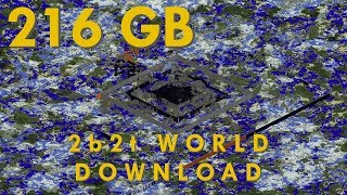 The 100k 2b2t World Download Project  Explained [upl. by Cutlor284]