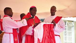 Confirmation Mass at St Peters Catholic Church by Rt Rev Joseph Obanyi Sagwe on 18th Aug 2024 [upl. by Sirret273]