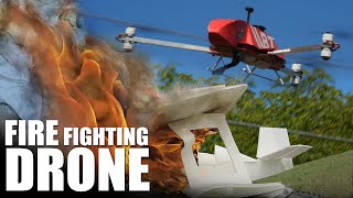 Fire Fighting Drone  Flite Test [upl. by Hadria500]