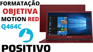 💻COMO FORMATAR NOTEBOOK POSITIVO MOTION RED Q464C [upl. by Alidus]