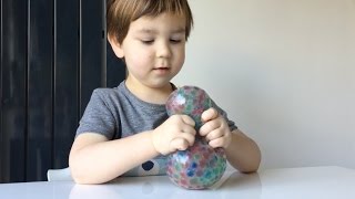 How To Make Sensory Ball For Toddlers Or Stress Ball For Parents At Home [upl. by Pazit]