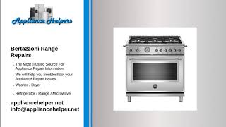 Bertazzoni Range Repair [upl. by Ardnua]