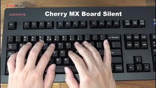 Cherry MX Board Silent Mechanical Keyboard Unboxing amp Testing [upl. by Ocirled119]